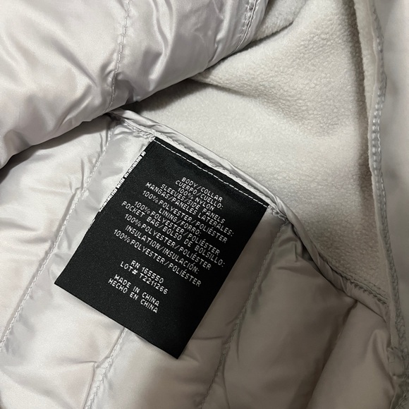 Light Gray Quilted Jacket - Picture 5 of 7